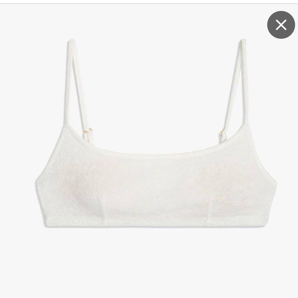 Who What Wear Terry Cloth Top